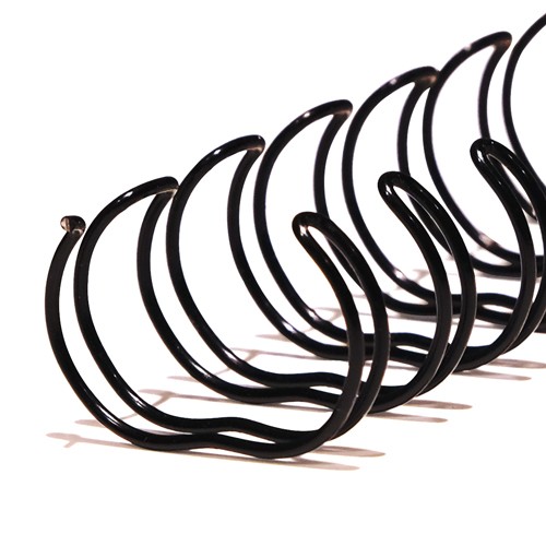 Akiles Wire Spines 3:1 Pitch 3/16" With 32 Loops (100 Pcs.) 5-10 Sheet Capacity