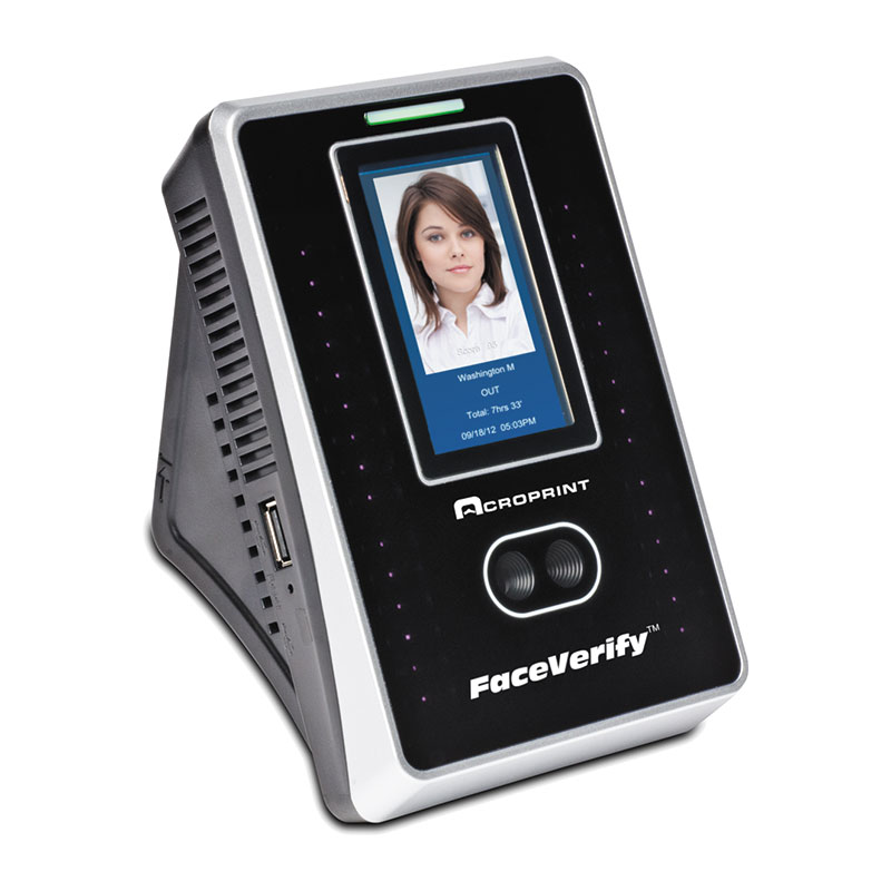 Acroprint Faceverify Biometric Facial Recognition Time Clock Add-on Terminal
