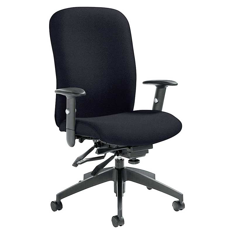 Global Truform Ts5450-3 Multi-tilter Fabric High-back Executive Office Chair
