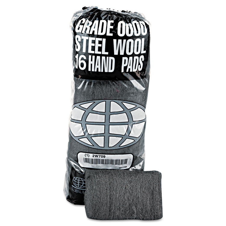 Gmt Industrial-quality Steel Wool Hand Pad Super Fine Pack Of 192