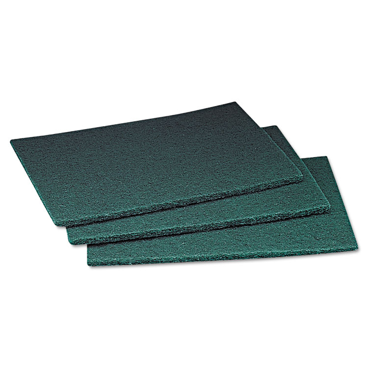 Scotch-brite Professional 9" L X 6" W Commercial Scour Pad Green Pack Of 60