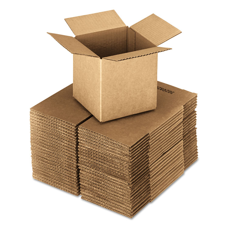 General Supply 24" X 24" X 24" Corrugated Shipping Boxes Brown Pack Of 10