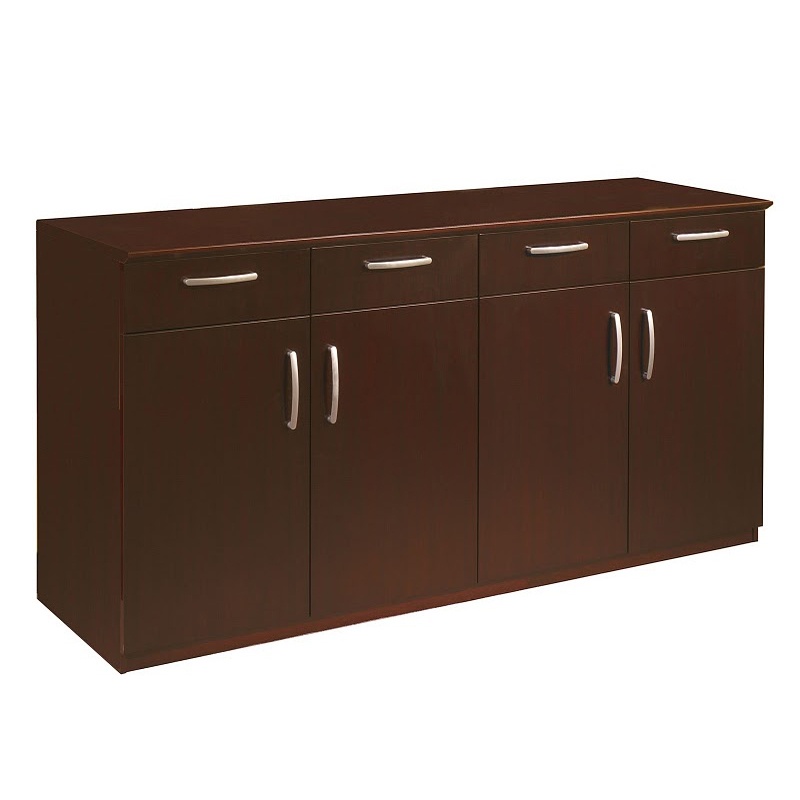 Mayline Vbcz 72" W 4-drawer Buffet Cabinet