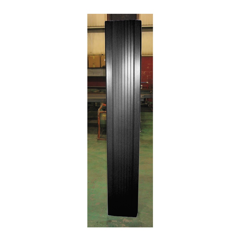 Vestil 60" H Square Wrap For 11" Column Black Vcw-bl-11-sq