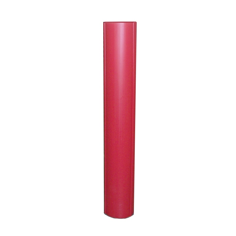 Vestil 60" H Round Wrap For 8" Dia. Pipe Column Red Vcw-rd-rnd